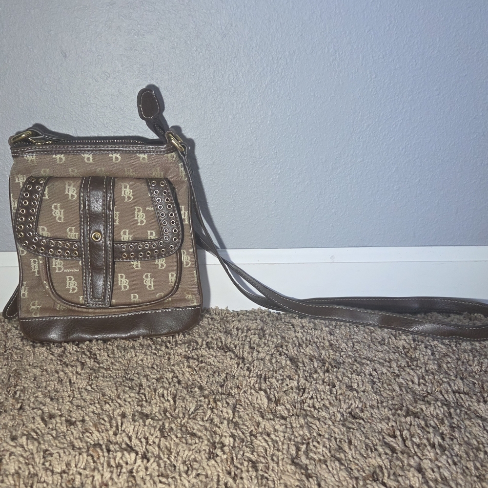 Dooney & Bourke Brown Crossbody Bag